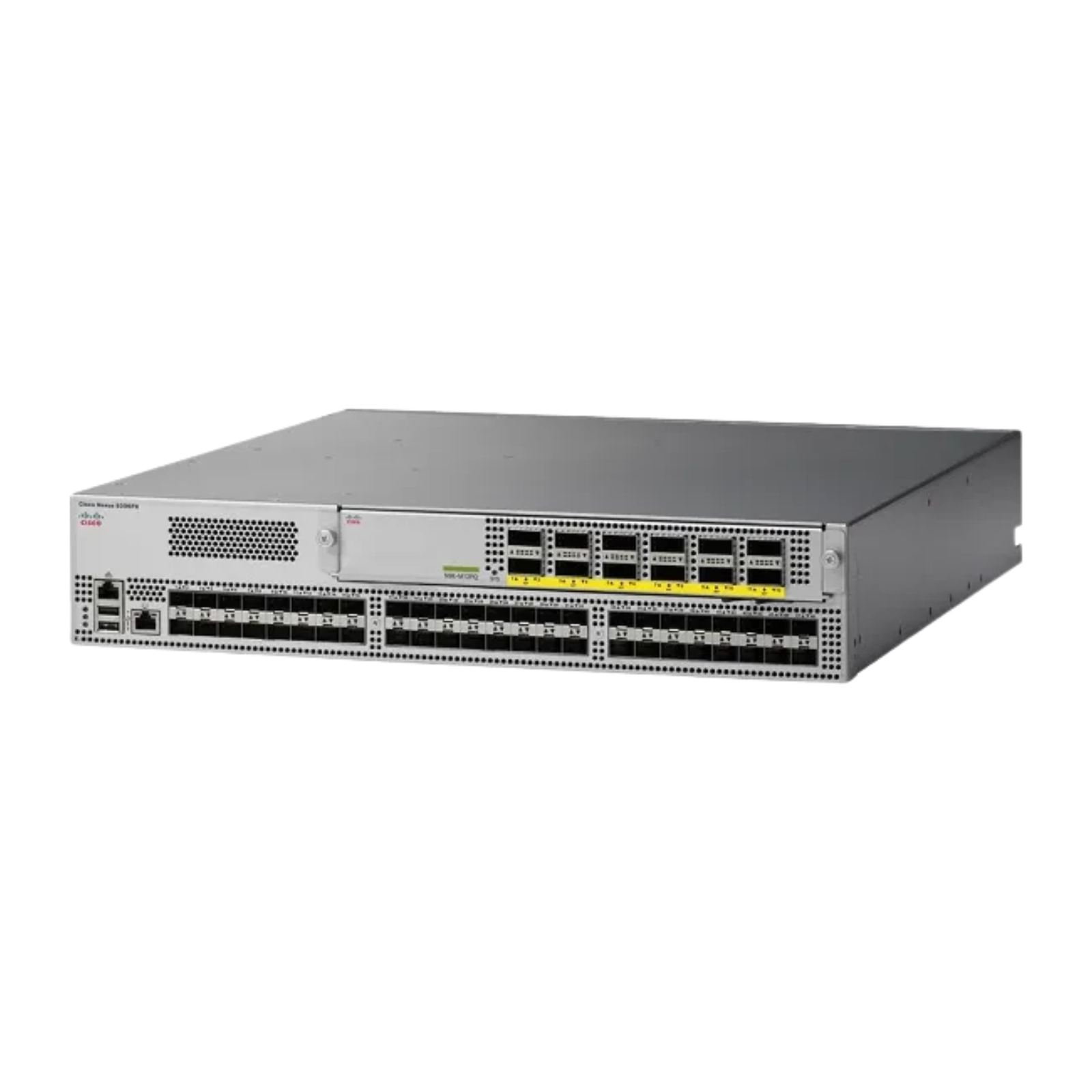 Cisco N9K-C9396PX 48xSFP+ 10G 12xQSFP+ 40G QSFP+ NX-OS LAN Ent N9K-M12PQ Managed Switch