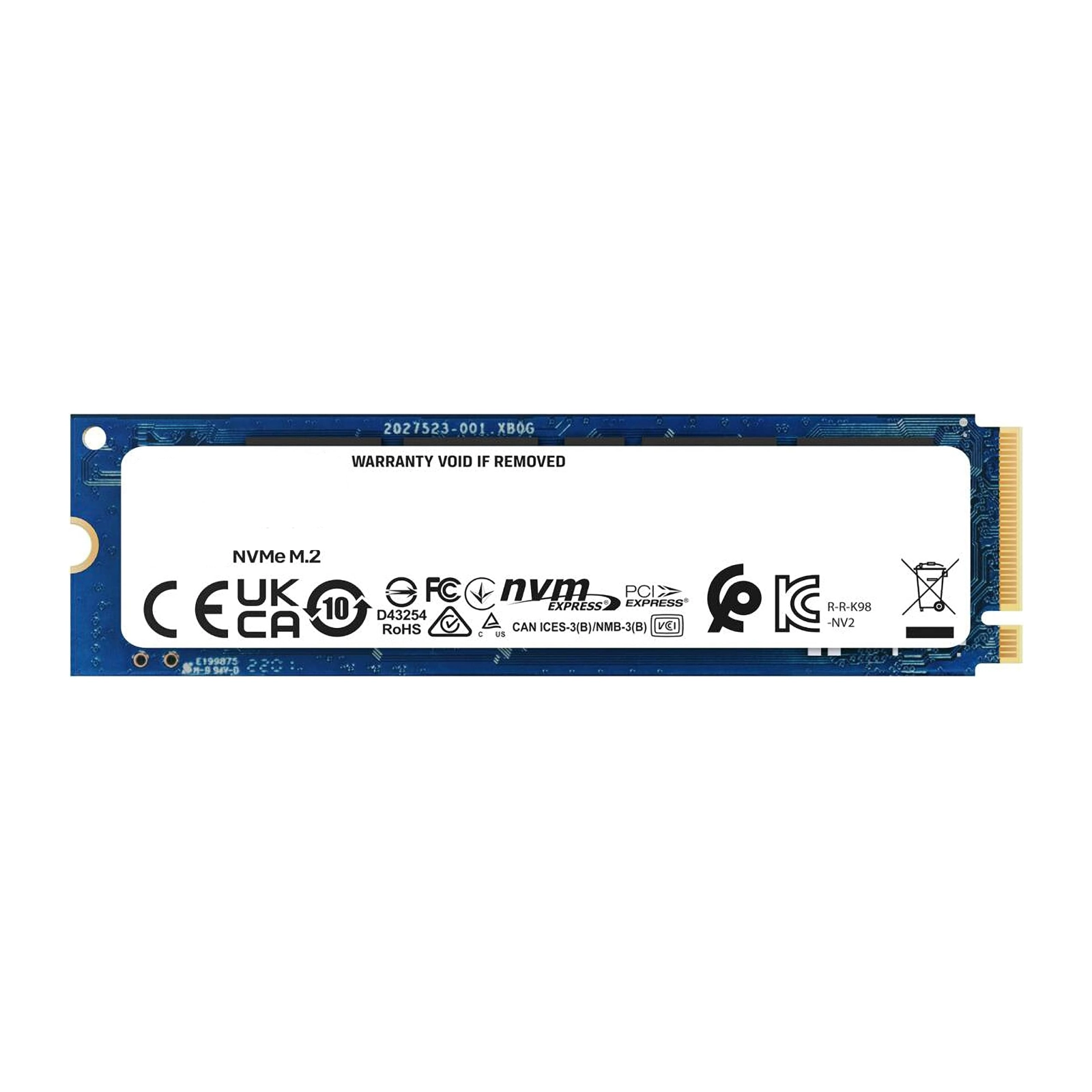 Consumer Grade 256GB (M.2 2280 M) NVMe PCIe 3.0-x4 SSD