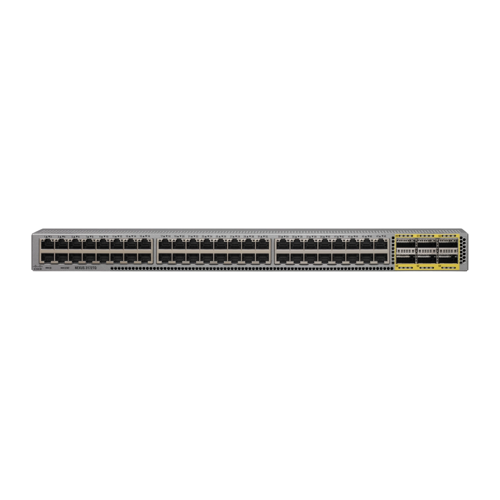 Cisco N3K-C3172TQ-XL 48xRJ-45 10G 6xQSFP+ 40G NX-OS LAN Enterprise Managed Switch w/Ears