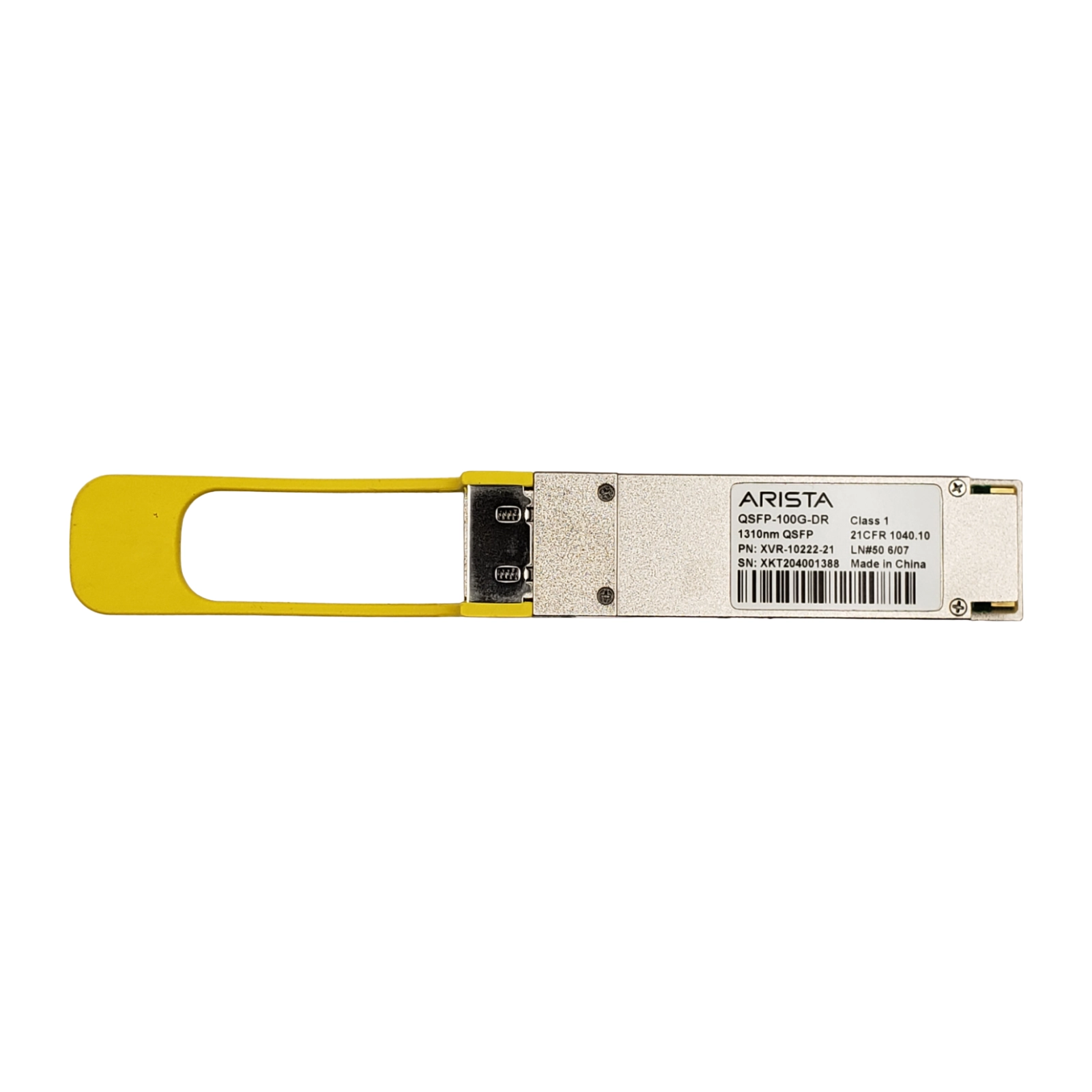 Arista XVR-10222-21 100G 1310nm 500M SMF DR LC QSFP28 Mini GBIC