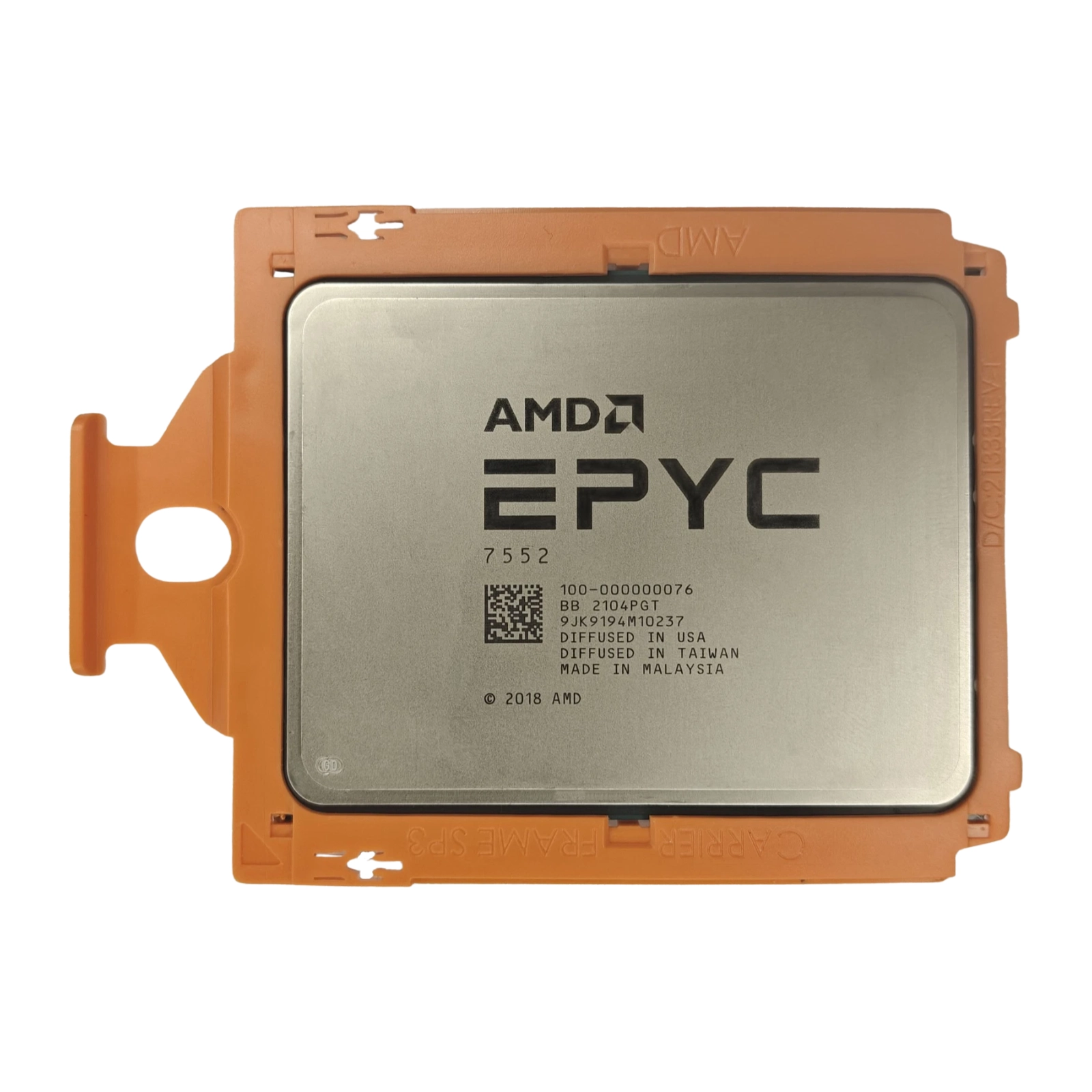 AMD EPYC 7552 48-Core 2.20GHz (3.30GHz Boost, 200W)