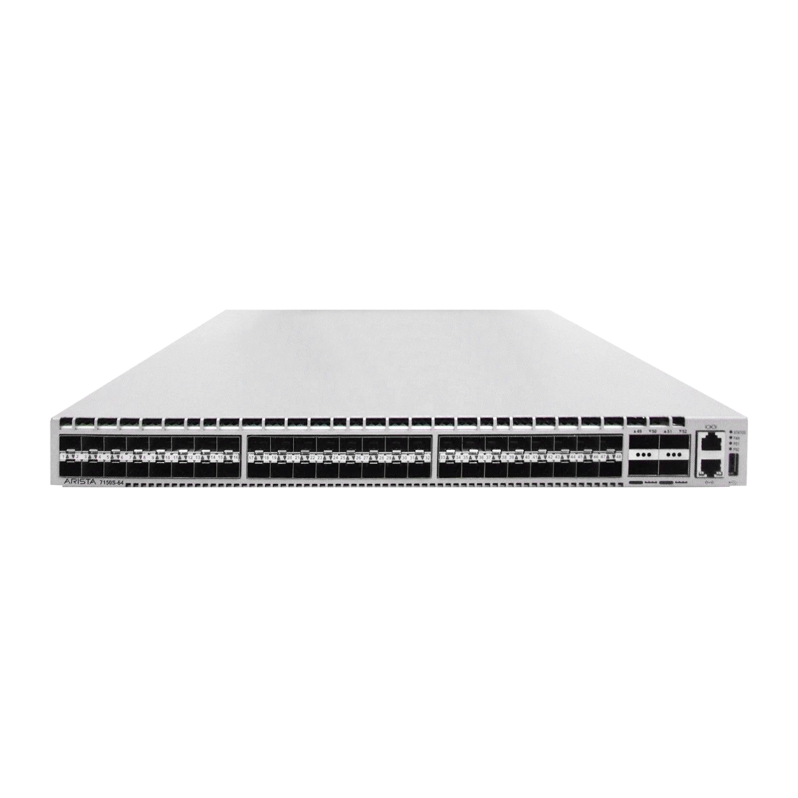 Arista DCS-7150S-64-CL-R 48xSFP+ 10G 4xQSFP+ 40G EOS Managed Switch w/out Ears
