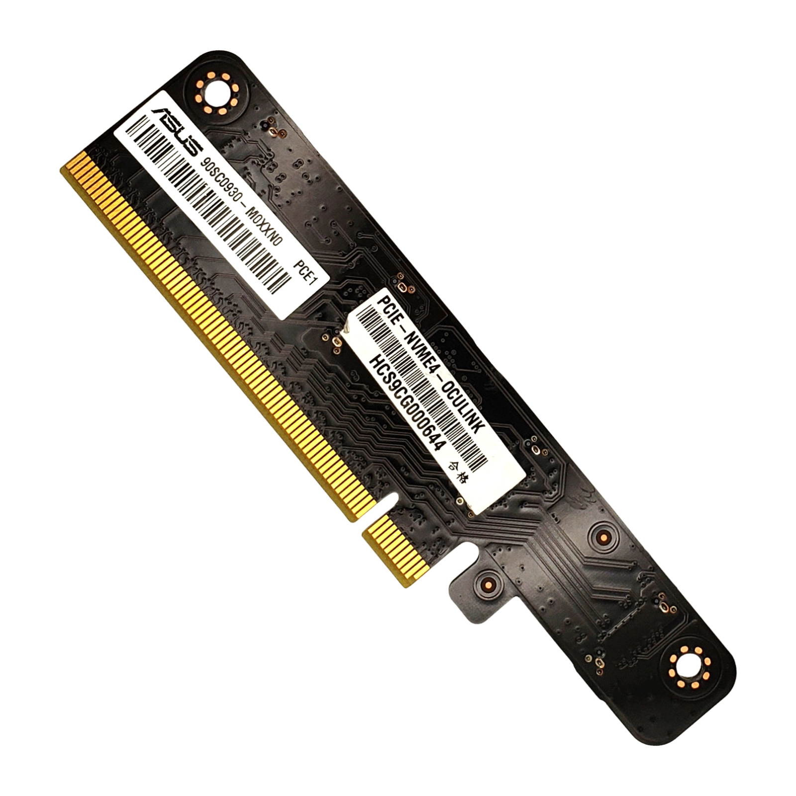Asus PCIE-NVME4-OCULINK PCIe-x16 4xNVMe Ports