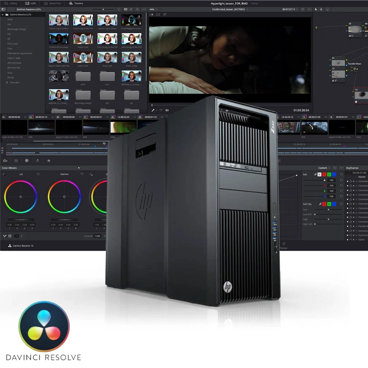 DaVinci Resolve Studio 16 Pre-Configured Workstation