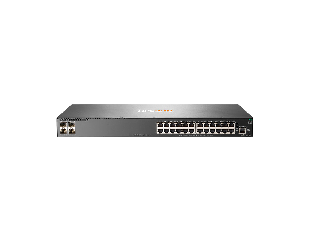 HPE Aruba JL259A 2930F Series 24x 1GB RJ-45 4x 1GB SFP Switch