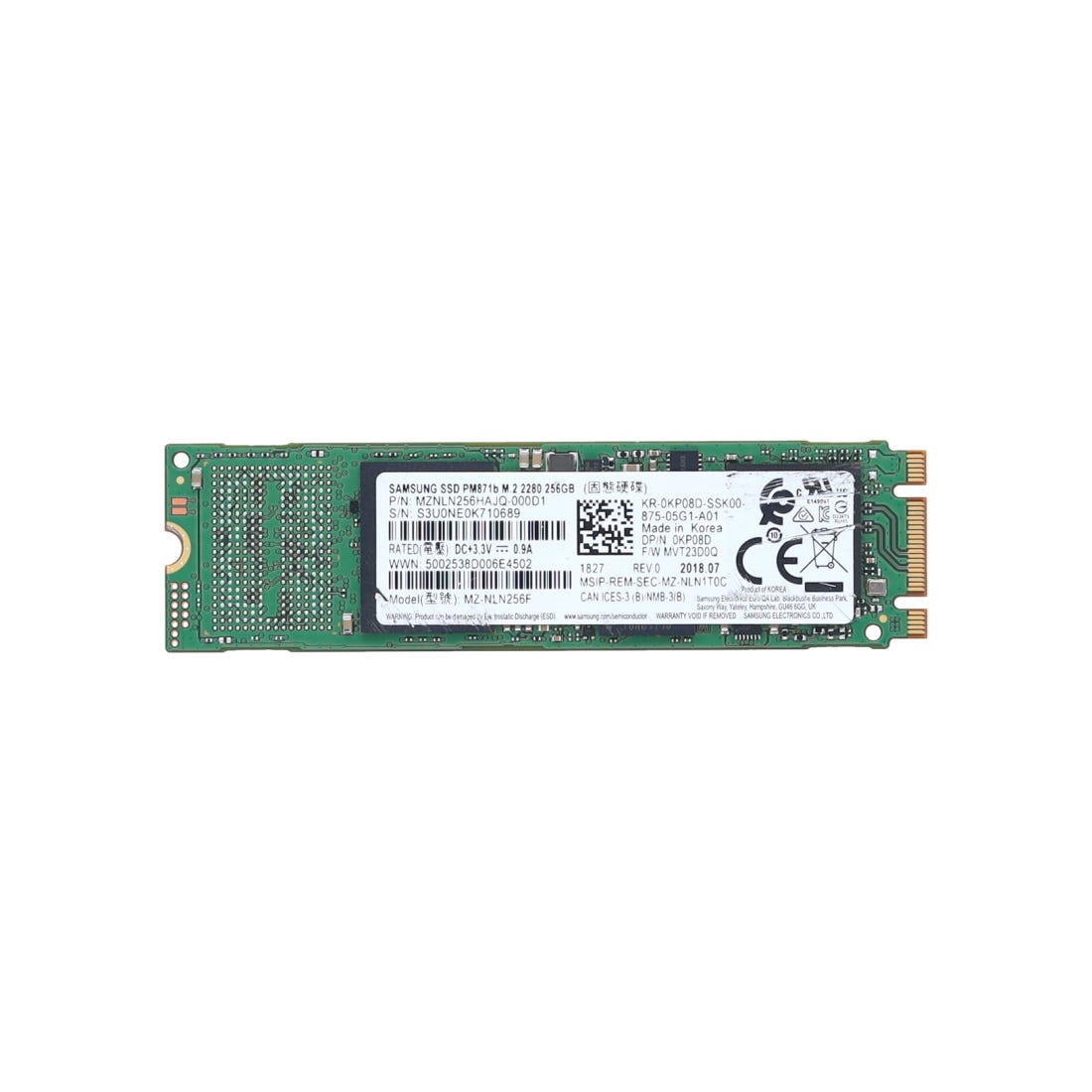 Dell KP08D 256GB SSD M.2 SATA 80 PM871B (2)