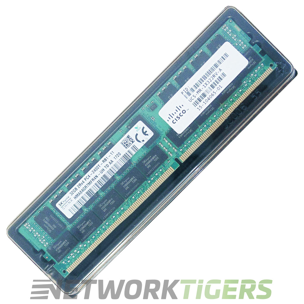 Kingston UCS-MR-1X322RV-A 32GB 2Rx4 PC4-19200T-R DDR4-2400Mhz RAM