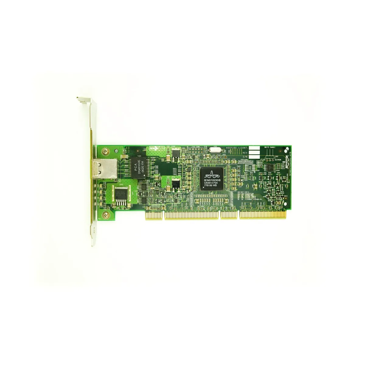 Broadcom BCM5703 Single Port - 1GbE RJ45 Full Height PCI-X Ethernet