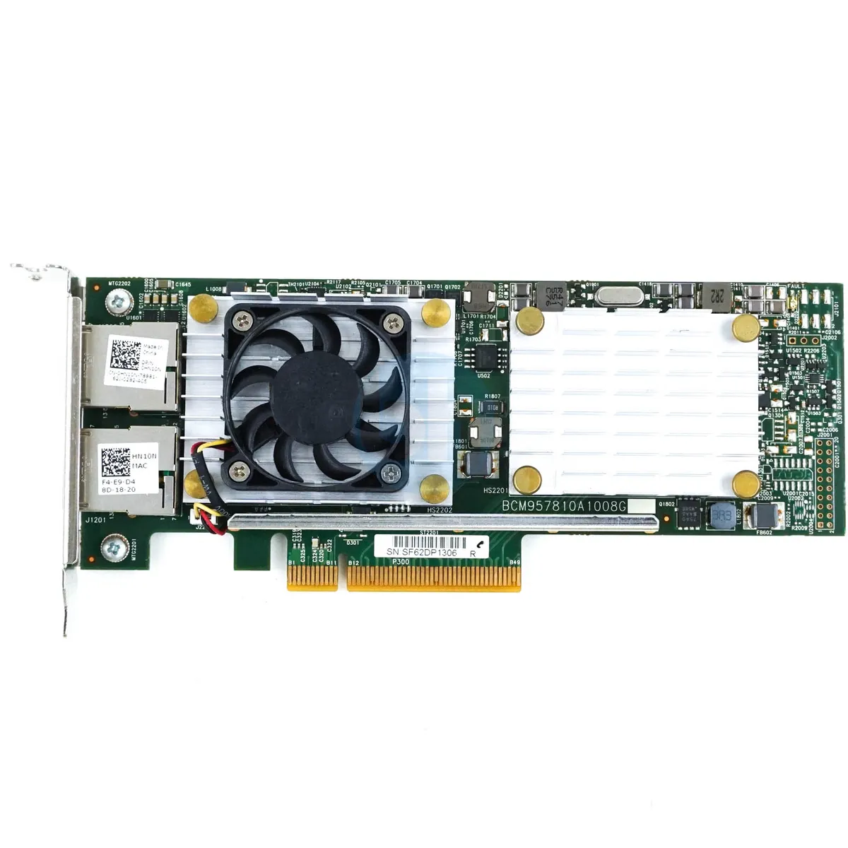 10Gbps (Dual Port) RJ-45 CNA - Broadcom BCM57810S