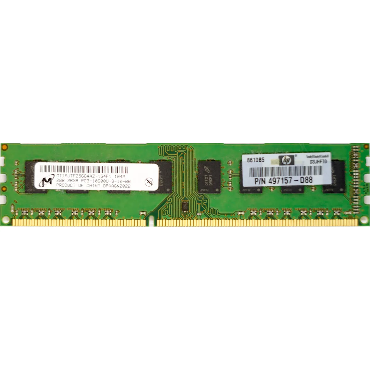 2GB PC3-10600U (DDR3-1333Mhz, 1RX8)