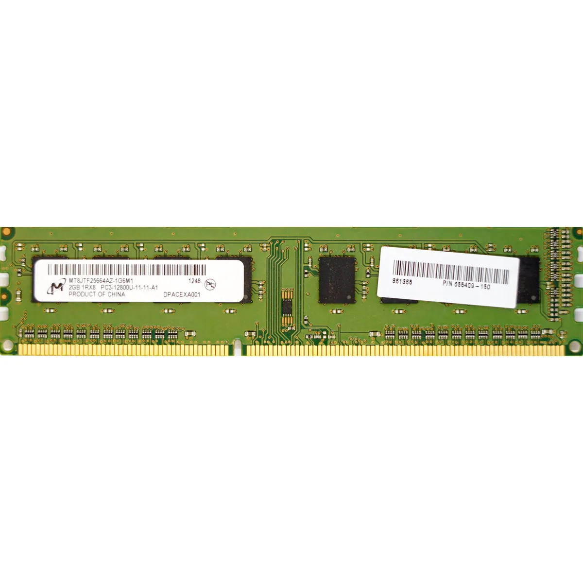 2GB PC3-12800U (DDR3-1600Mhz, 1RX8)
