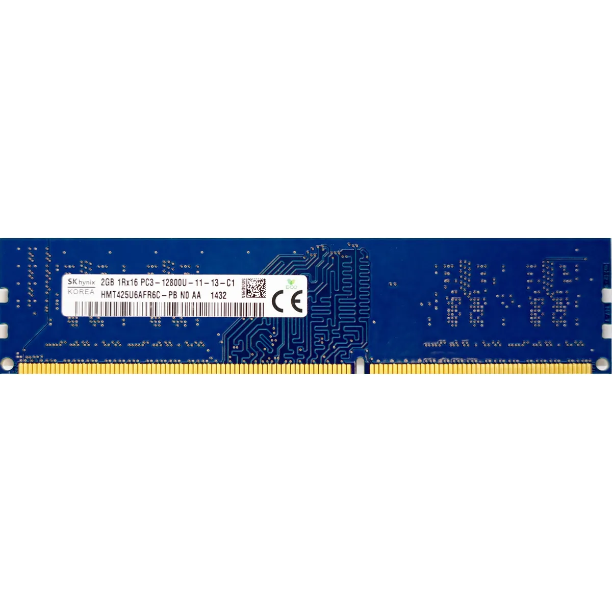 2GB PC3-12800U (DDR3-1600Mhz, 1RX8)