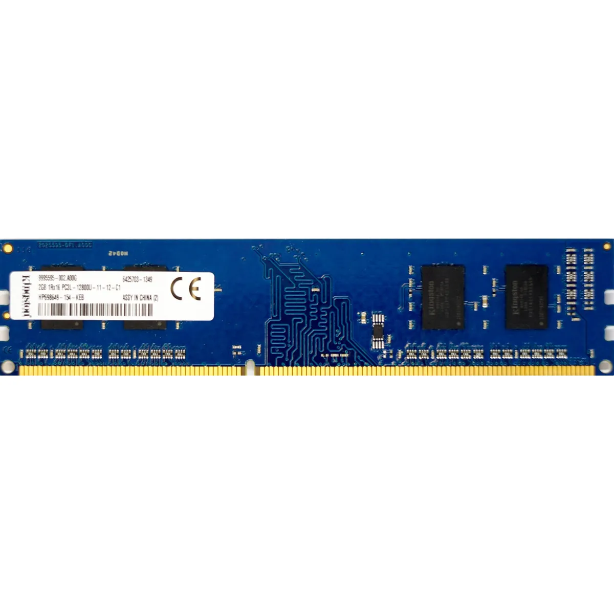2GB PC3L-12800U (DDR3 Low-Power-1600Mhz, 1RX16)