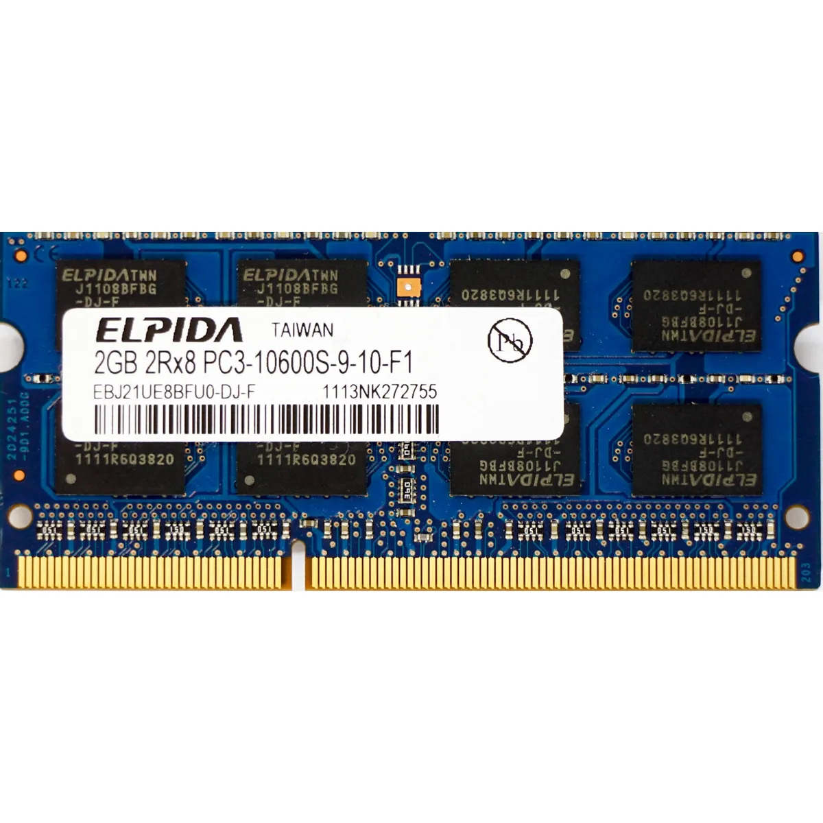 2GB PC3-10600S (2RX8, DDR3-1333MHz)
