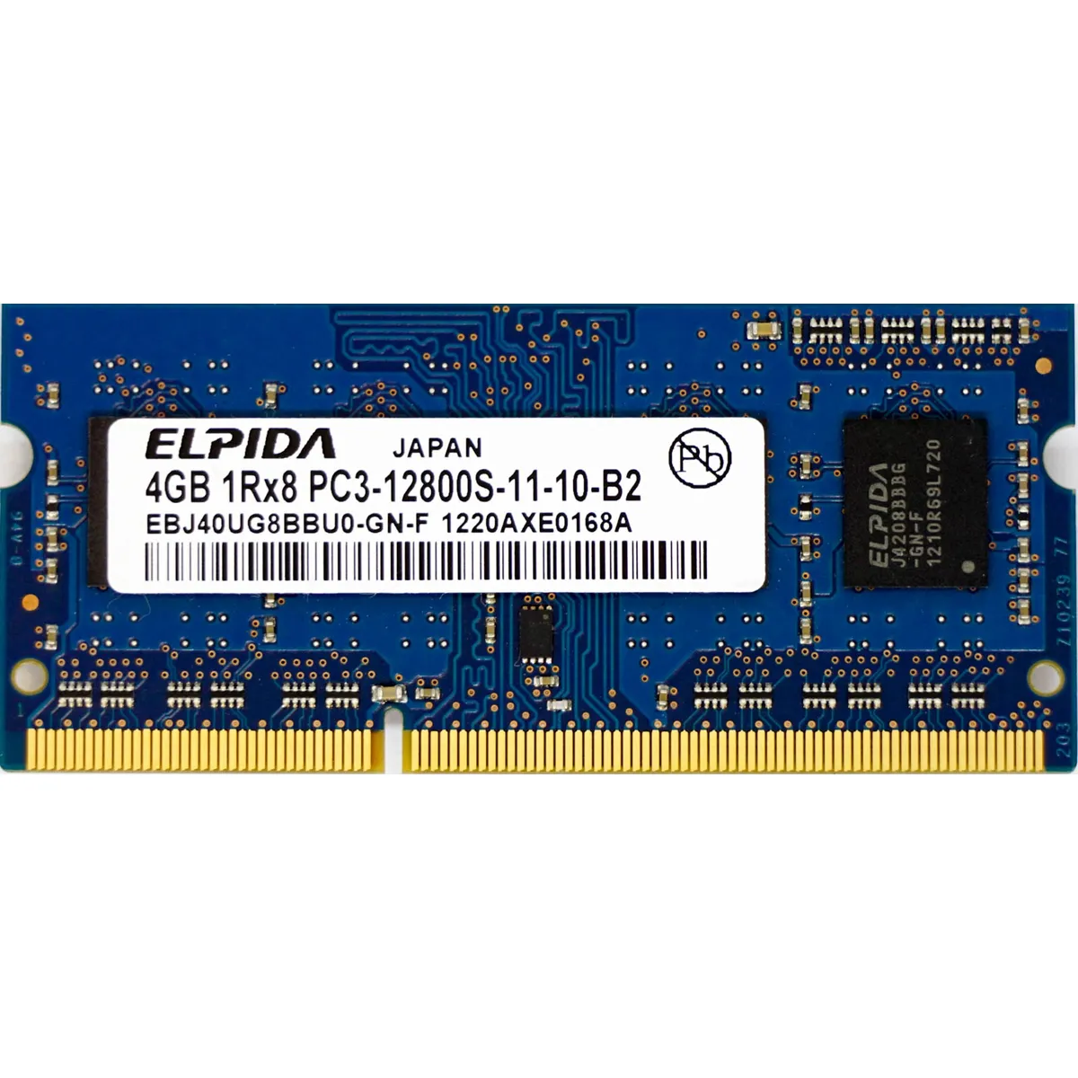 4GB PC3-12800S (1RX8, DDR3-1600MHz)