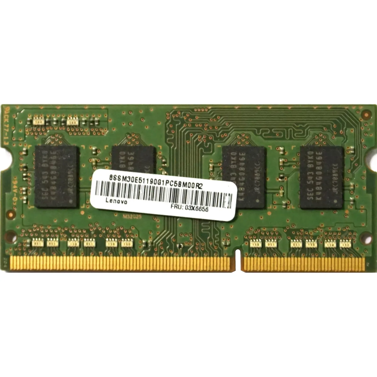 4GB PC3L-12800S (1RX8, DDR3 Low-Power-1600MHz)