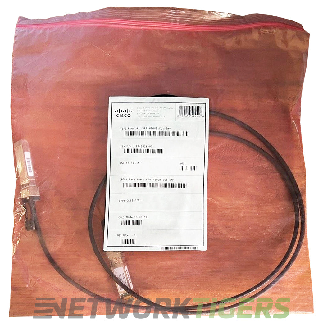 CISCO SFP-H10GB-CU1-5M - 10GBASE-CU SFP+ Cable 1.5 Meter