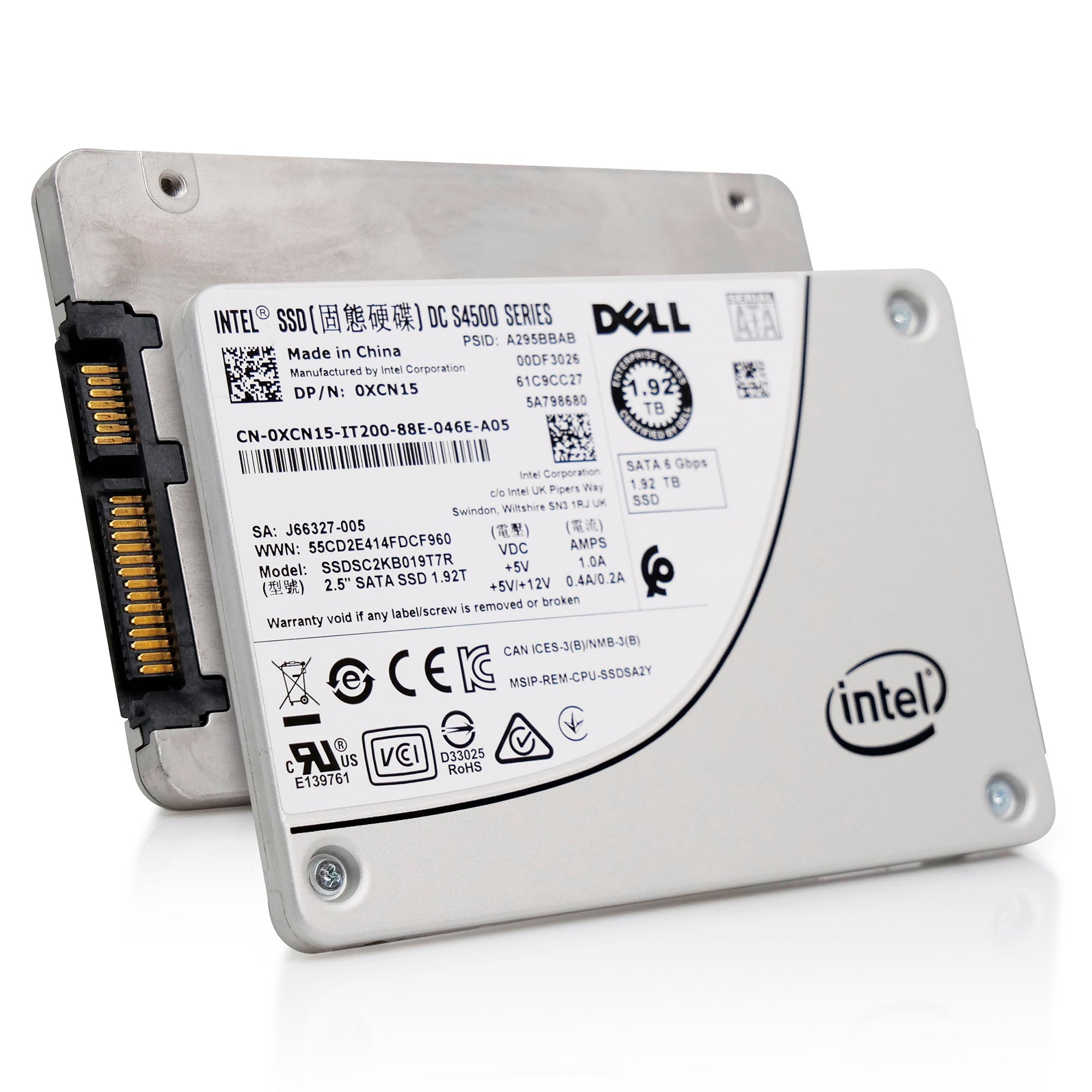 Intel 1.92TB SATA 2.5" SSD
