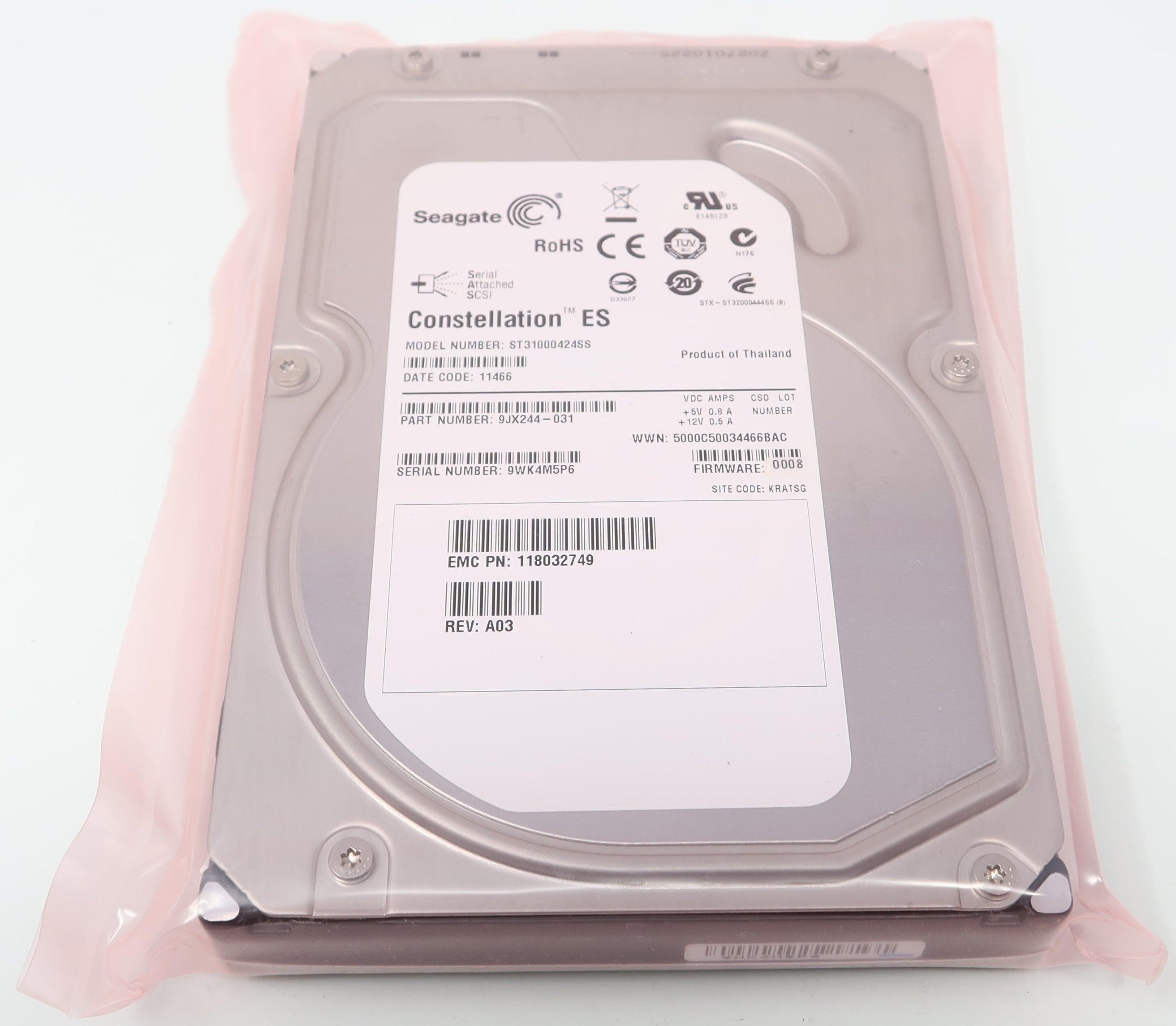 Seagate 1TB SAS 3.5" HDD