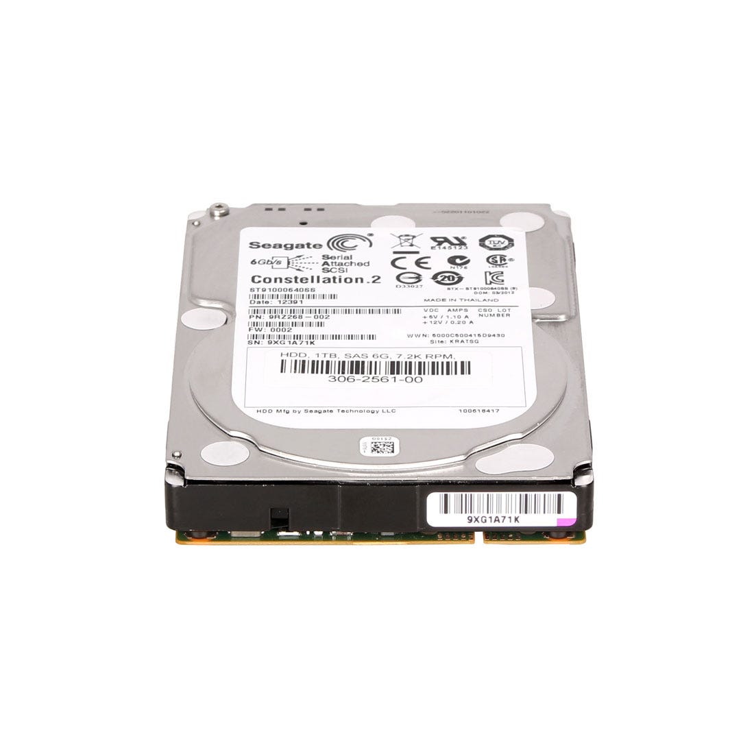 Seagate ST91000640SS 1TB 7.2K SAS 2.5 6G