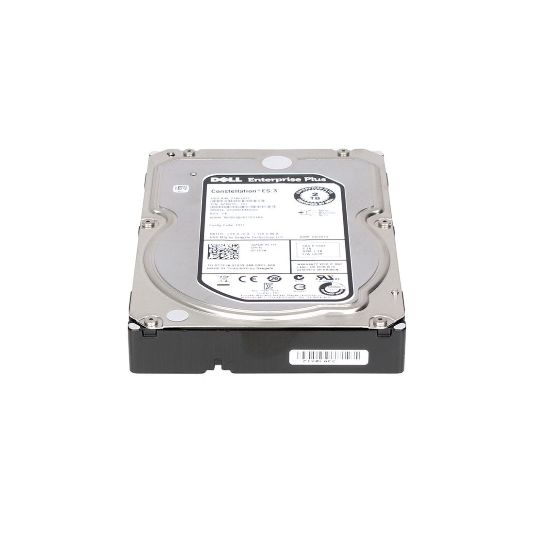 Dell 2TB SAS 3.5" HDD
