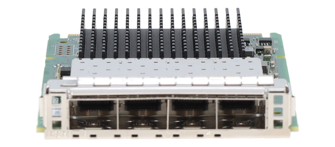 Dell VF81P INTEL X710 10G Quad Port SFP+ OCP 3.0 Ethernet Card