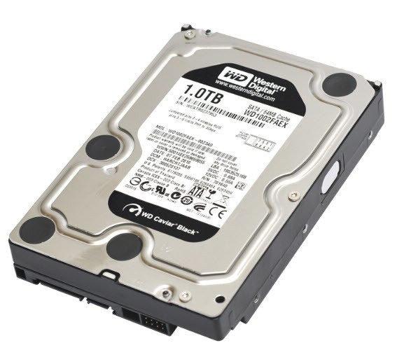 Western Digital WD1002FAEX 1TB 7.2K 6G SATA 3.5" HDD