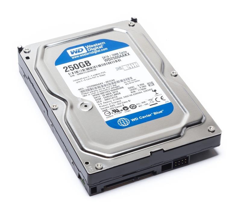 Western Digital WD2500AAKX 250GB 7.2K 3G SATA 3.5" HDD