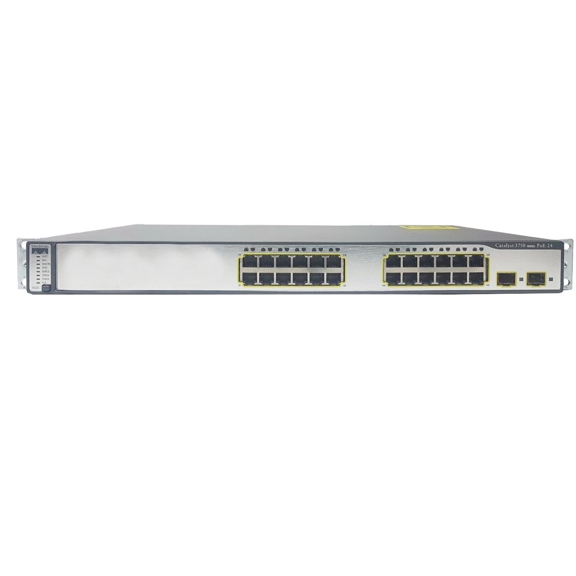 WS-C3750-24PS-E Cisco Catalyst 3750 24-port PoE Managed Switch