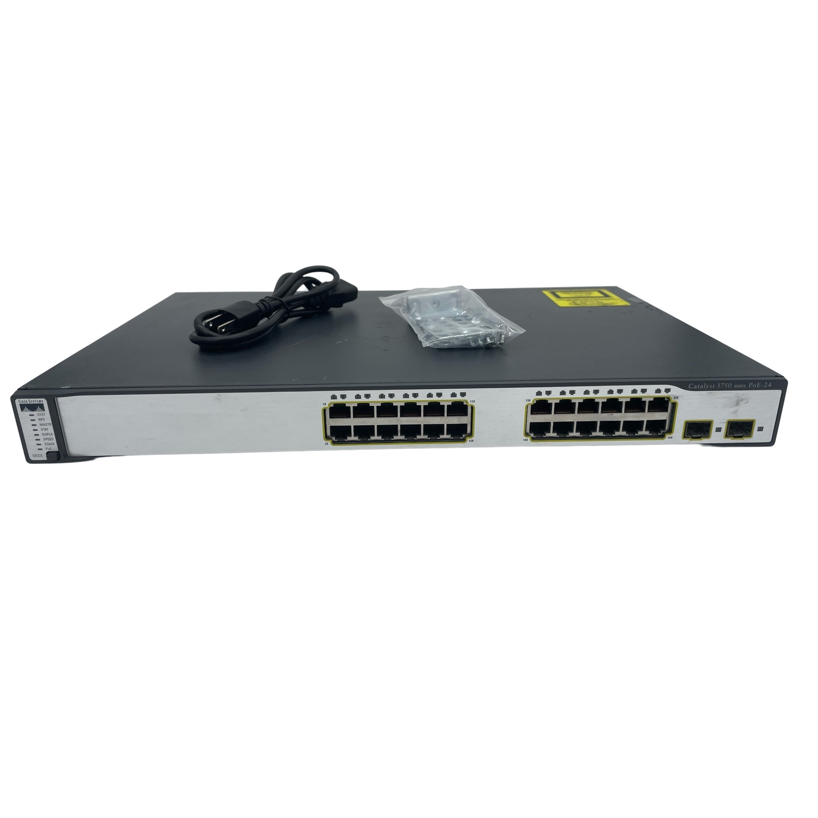 WS-C3750-24PS-S Cisco Catalyst 3750 24-port PoE Switch