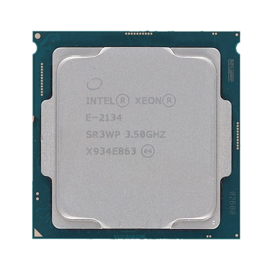 Intel Xeon E-2134 4-Core 3.5GHz