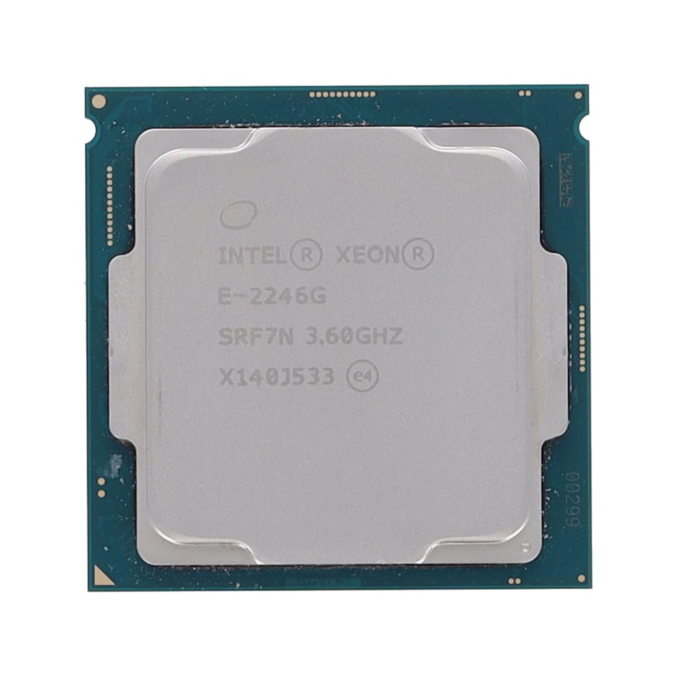 Intel Xeon E-2246G 6-Core 3.6GHz