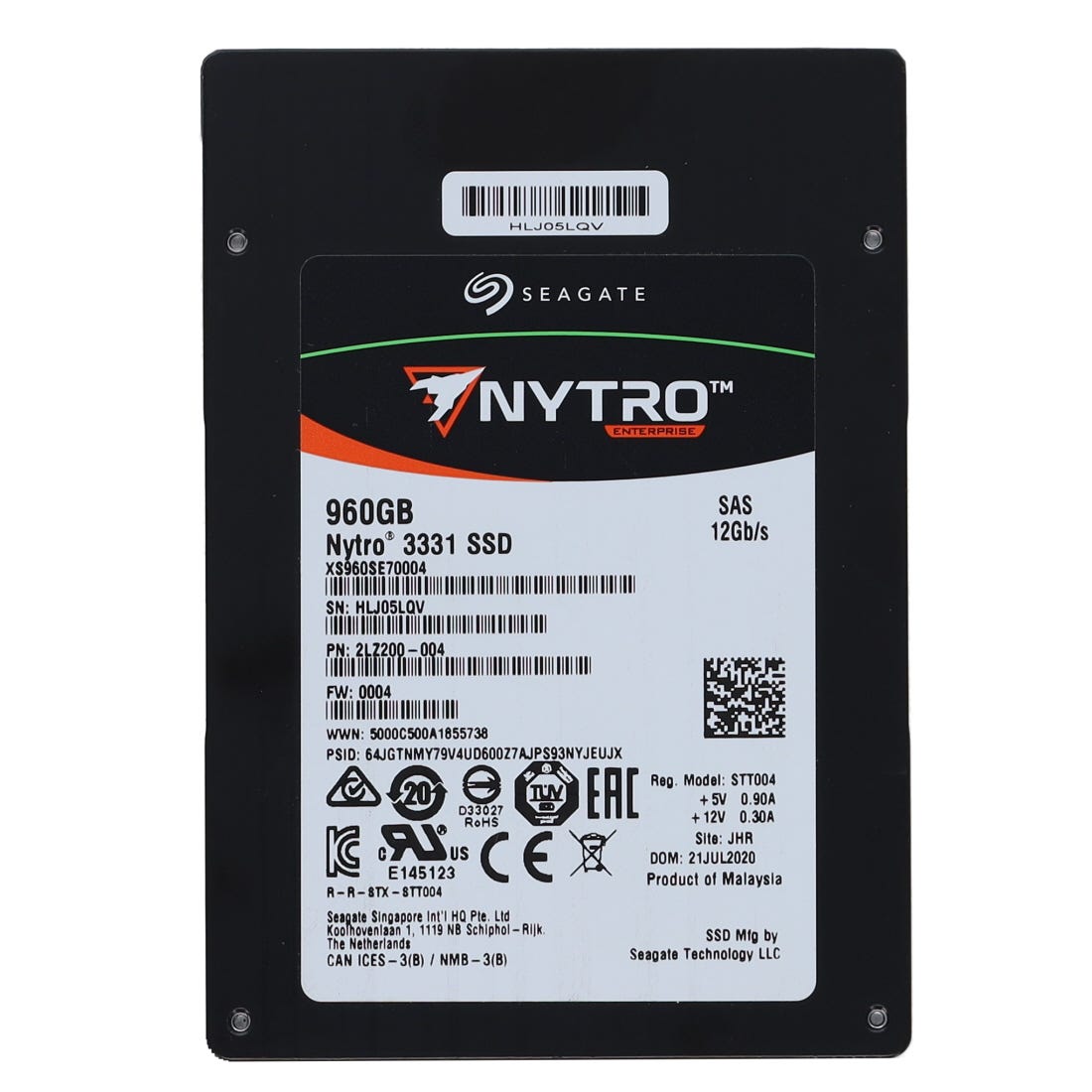 Seagate Nytro 3331 960GB SAS 2.5" SSD